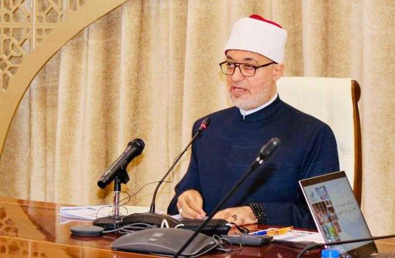 المفتي: مؤتمر ”صناعة المفتي الرشيد” يسعى لمواكبة الذكاء الاصطناعي دون التفريط في الفتوى