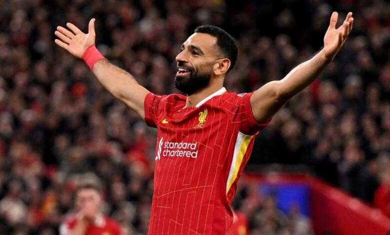 محمد صلاح يحتل المرتبة السابعة في قائمة أفضل 10 هدافين في الدوريات العشرة الكبرى