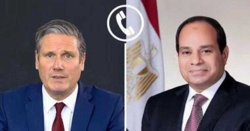 الرئيس السيسى ورئيس وزراء بريطانيا: إقامة الدولة الفلسطينية السبيل الوحيد لتحقيق السلام الدائم
