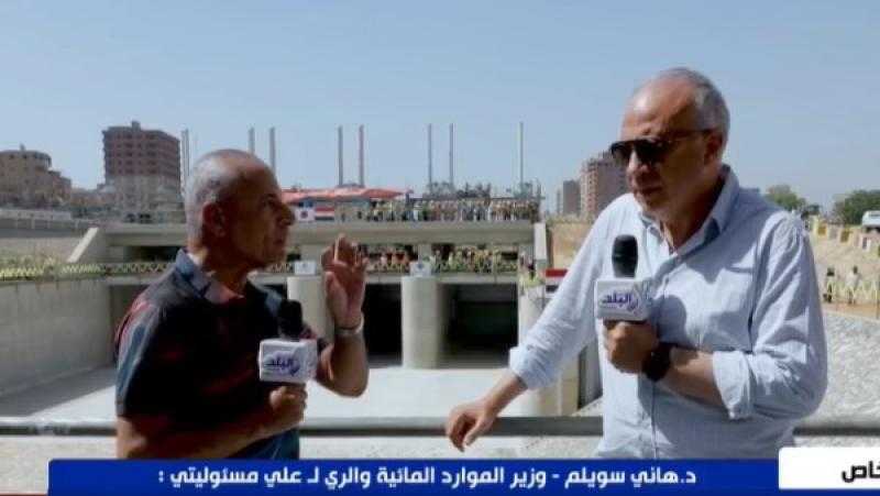 وزير الري: نسبة الإنجاز في مشروع قناطر ديروط الجديدة 87%