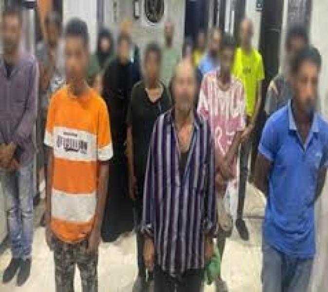 ضبط 14 متهما يستغلون 17 طفلا في أعمال التسول بوسط القاهرة