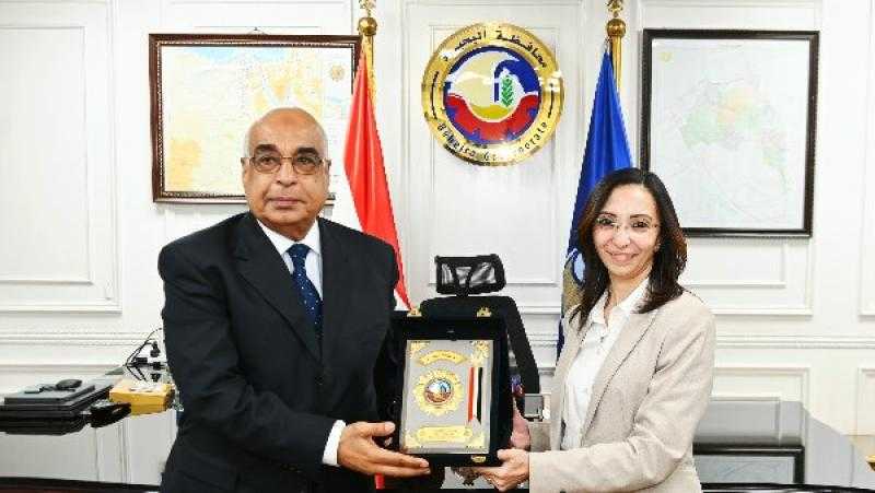 محافظ البحيرة تستقبل وزير العدل وتشيد بجهود الوزارة في تطوير وتحديث منظومة العدالة