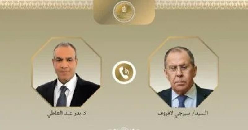 وزير الخارجية لنظيره الروسي: يجب الضغط على إسرائيل لقبول وقف إطلاق النار فى غزة