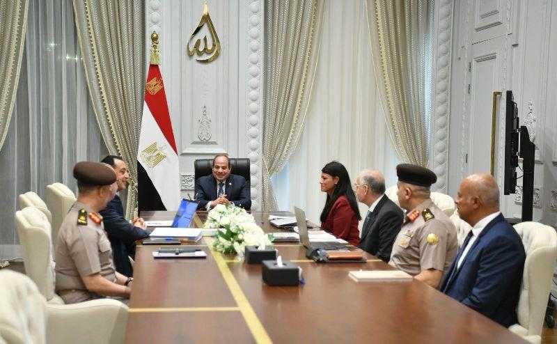 الرئيس السيسي يوجه بالاستمرار في تحديث المنظومة المائية وتعزيز الاعتماد على التكنولوجيا