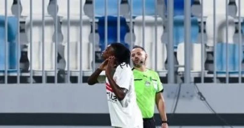 شيكو بانزا أفضل لاعب فى مباراة الزمالك ضد فاركو بالدورى