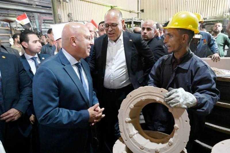 في جولته بمصنع النصر للمسبوكات.. وزير العمل: نشهد اليوم نجاح مستمر لإحياء الصناعات الاستراتيجية