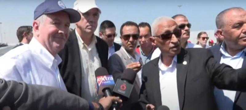 وفد من مجلس الشيوخ الأمريكي يصل معبر رفح البري