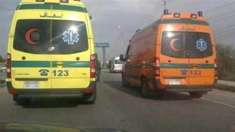 مصرع سيدة وإصابة 3 آخرين في حادث تصادم بطريق محور الضبعة بالبحيرة