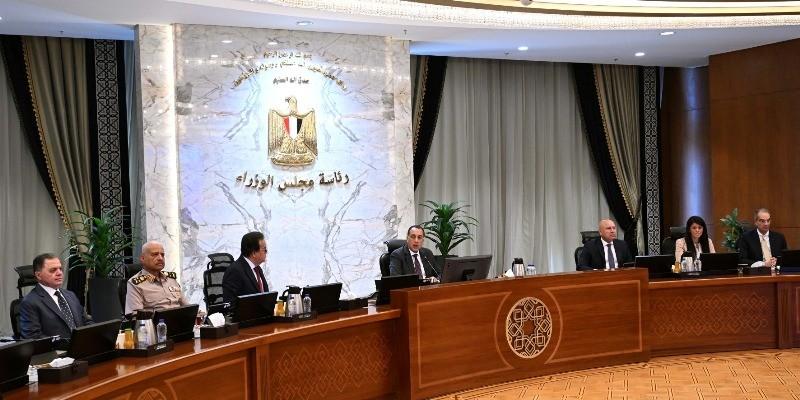 بدء اجتماع مجلس الوزراء بمقر الحكومة في العاصمة الإدارية