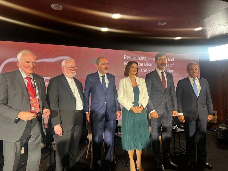 وزير الخارجية يشارك في جلسة نقاشية بمنتدى بليد في سلوفينيا