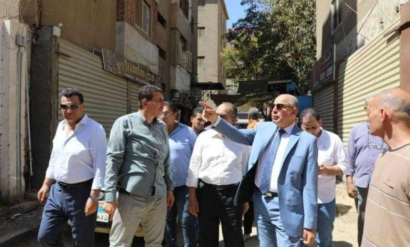 محافظ المنيا يوجه بحصر المساحات الخالية أسفل المحاور والكباري لاستغلالها