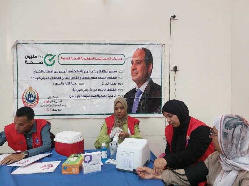 الصحة: حملة «100 يوم صحة» قدّمت 80 مليونًا و154 ألف خدمة طبية مجانية خلال 55 يومًا
