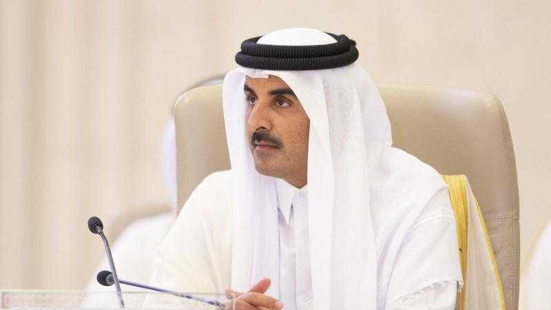 الشيخ تميم يعرب عن تقديره الكبير للموقف المصري الرافض للاعتداء الإسرائيلي الغاشم على قطر