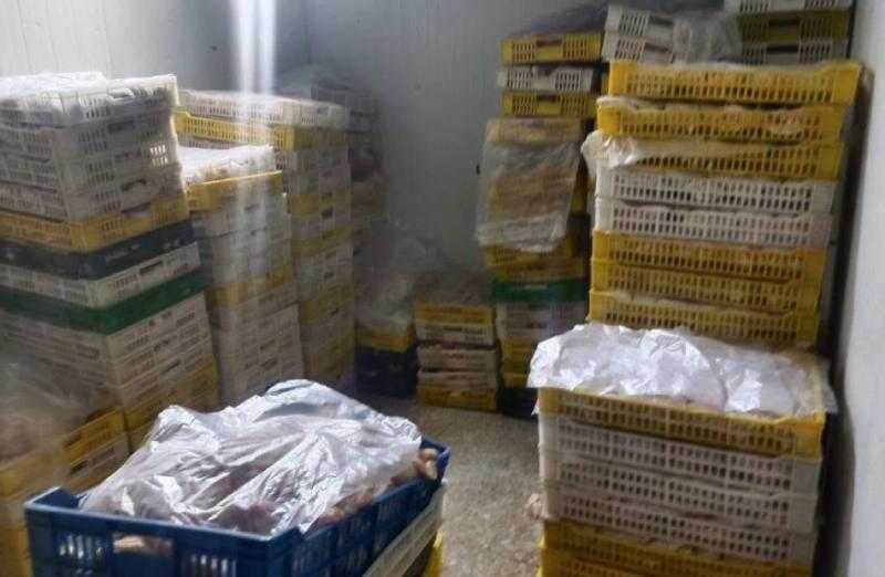 كفرالشيخ: ضبط 2.7 طن لحوم ودواجن غير صالحة للاستهلاك الآدمي