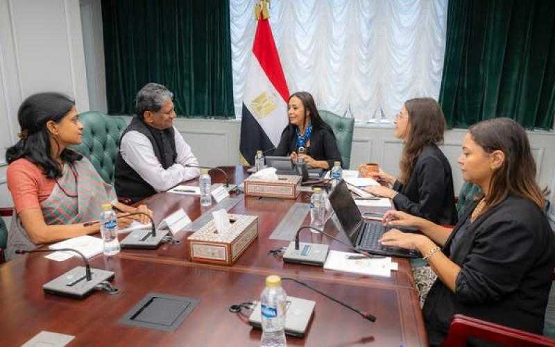 وزيرة التضامن تبحث مع سفير الهند بالقاهرة التعاون في مجالات التمكين الاقتصادي