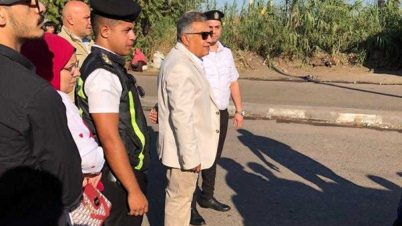 محافظ الدقهلية يتفقد موقف سيارات جديلة بالمنصورة