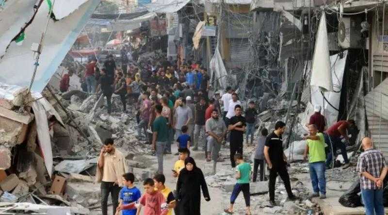 الدفاع المدني بالقطاع: نصف مليون فلسطيني بمدينة غزة بلا غذاء ولا ماء