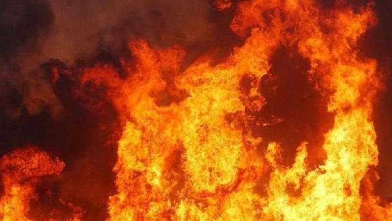 ندب المعمل الجنائي لفحص نشوب حريق شب فى عقار سكني ببنها
