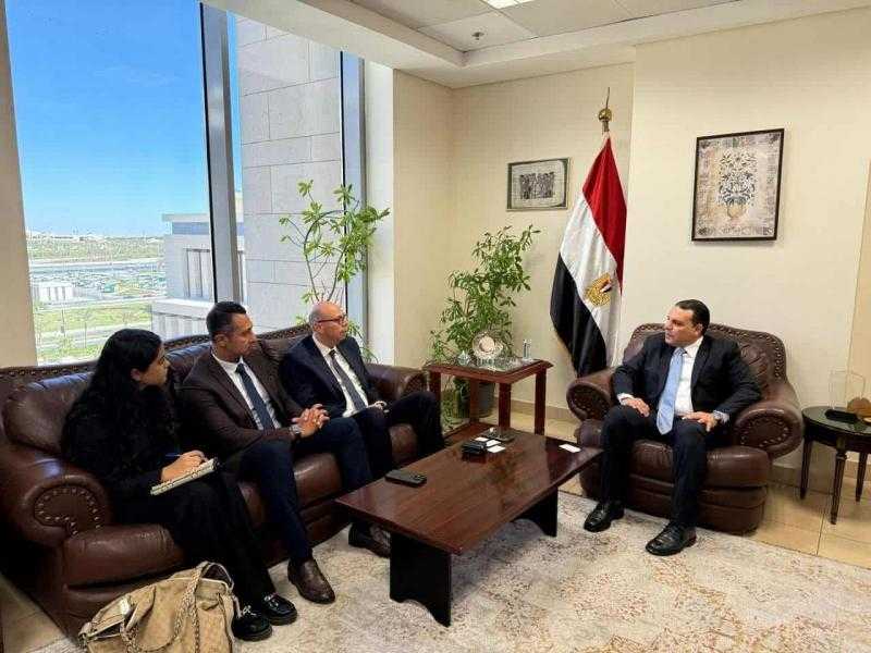 التمثيل التجاري يبحث مع ”سان جوبان” مضاعفة صادراتها من مصر إلى الأسواق الإفريقية