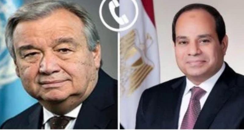 الرئيس السيسى: مصر بدأت بالفعل فى إيفاد شحنات من المساعدات الغذائية والطبية لغزة