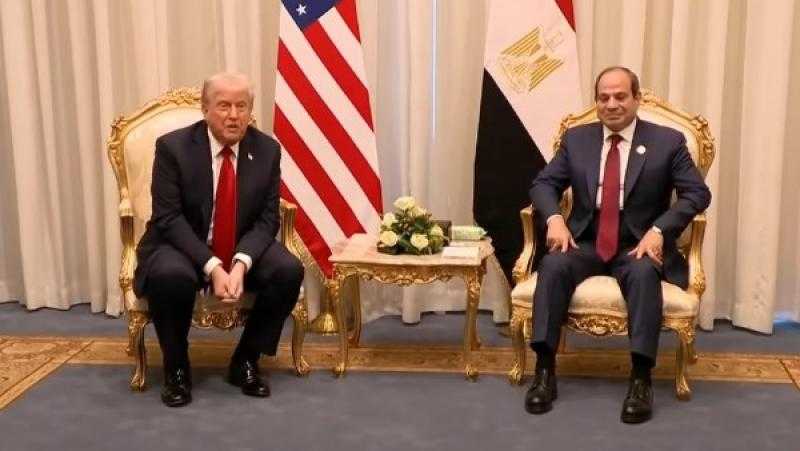 الرئيس السيسي لترامب: نثمن إنجازك غير المسبوق لإنهاء الحرب في غزة