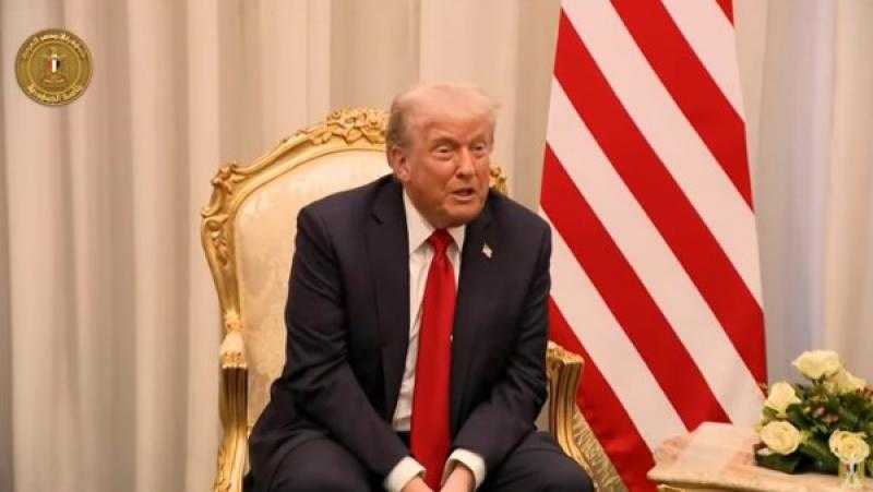 ترامب: الرئيس السيسي قام بعمل رائع لإيقاف الحرب على غزة