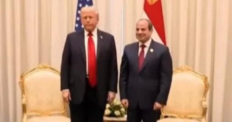 ترامب: الولايات المتحدة مع الرئيس المصرى دائما وحتى النهاية