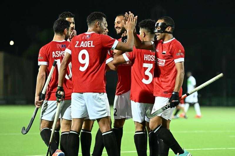 منتخب مصر للهوكي يواصل الصدارة رغم التعادل مع جنوب أفريقيا في البطولة الأفريقية