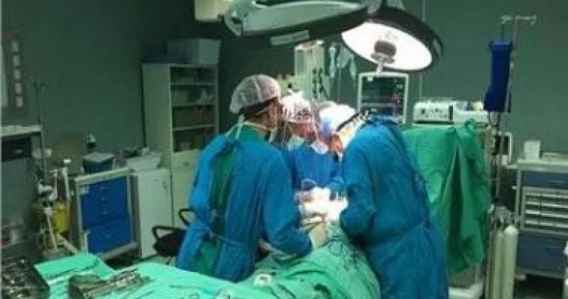 إنقاذ حياة رضيع عمره 40 يوما فى عملية جراحية دقيقة بمستشفى القناطر الخيرية