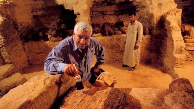 خلال حربه مع الهكسوس.. زاهي حواس: مومياء الملك سقنن رع كشفت عن تعرضه لـ7 ضربات فى الرأس والوجه