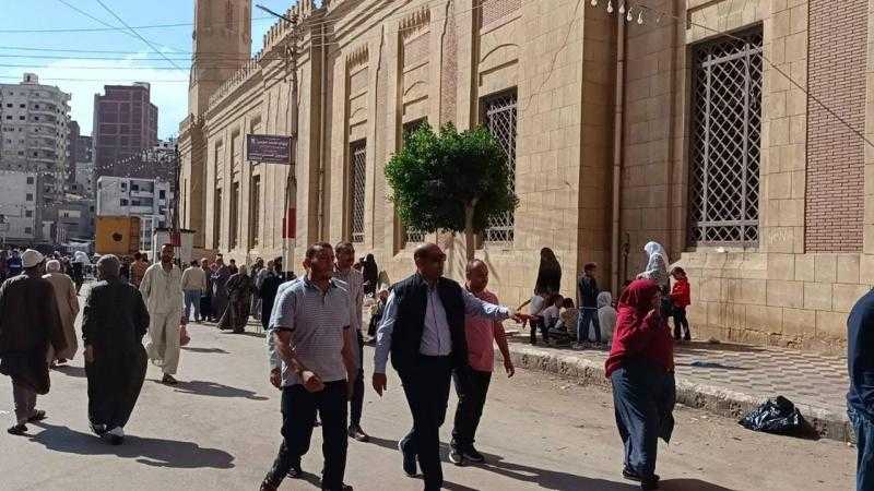 رئيس مدينة دسوق يتفقد فعاليات ختام مولد العارف بالله سيدي إبراهيم الدسوقي