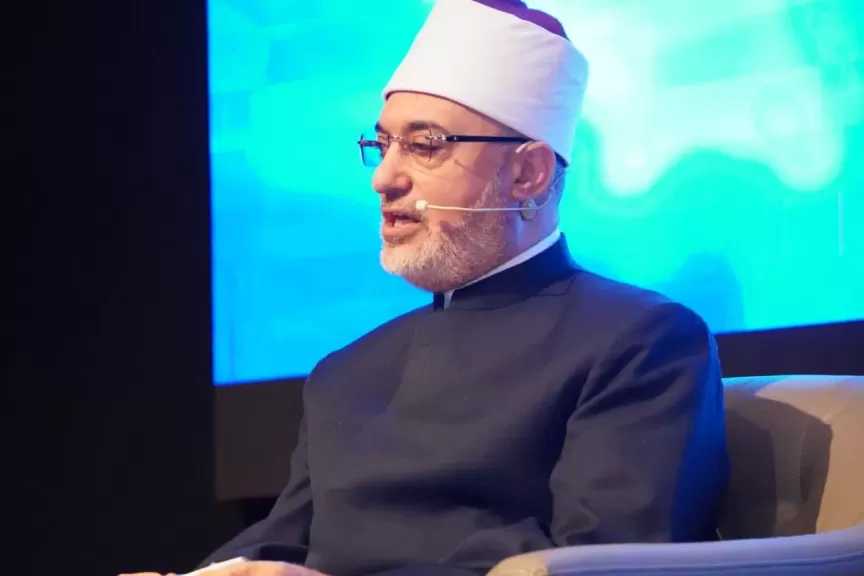 المفتي يهنئ الدكتور عمرو الورداني أمين الفتوى بتعيينه عضوًا بمجلس النواب