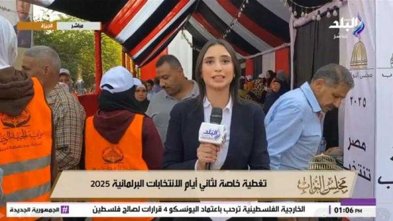 إقبال كبير من السيدات والشباب والأطفال على اللجان بانتخابات النواب