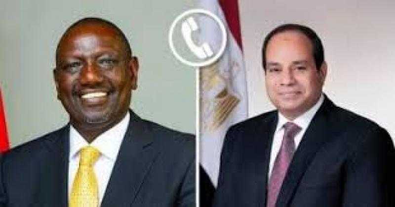 الرئيس السيسى ونظيره الكينى يبحثان الأوضاع فى الصومال ومنطقة القرن الأفريقى