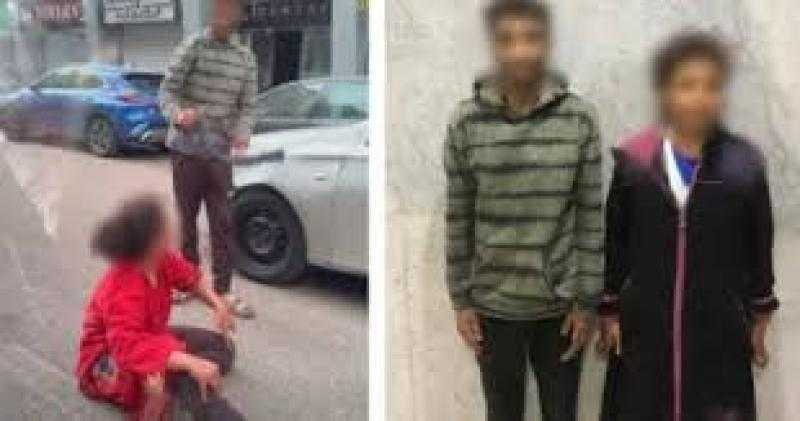 خلاف على مسح السيارات ينتهى باعتداء متسول على فتاة بالجيزة