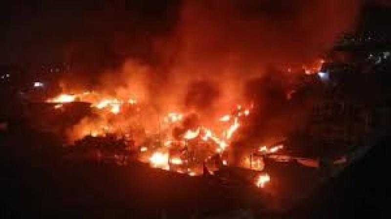 عودة الحرائق بقرية عقلة القبلية فى كفر الشيخ وتلفيات بمنزل مواطن
