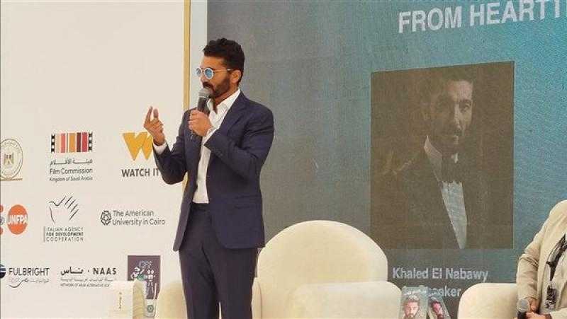 كاملة أبو ذكري: خالد النبوي ”طالع من الرواية” في واحة الغروب وتعلمت منه الكثير