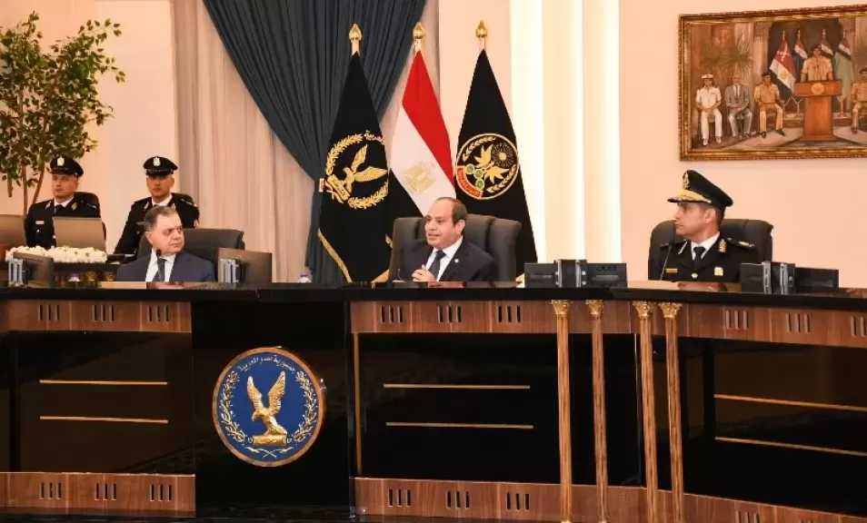 المتحدث الرئاسي ينشر صور زيارة الرئيس السيسي لأكاديمية الشرطة