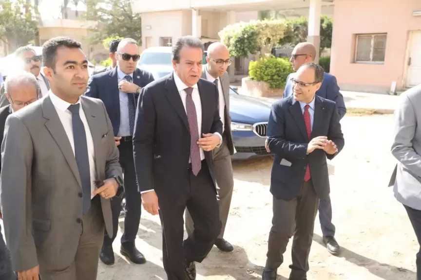 وزير الصحة يوجه بإعداد تصور كامل لتطوير مستشفى الصحة النفسية بحلوان