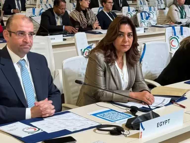 منال عوض تشارك في الدورة الحادية والعشرين لمؤتمر اليونيدو بالرياض