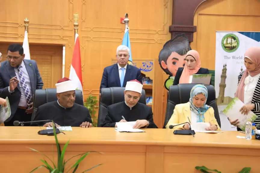 وزير التعليم العالي يشهد احتفالية العرض الخاص للمسلسل الكرتوني «نور وصندوق الأسرار» بجامعة الأزهر