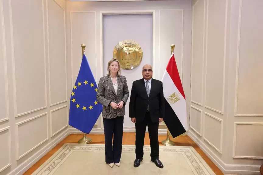 وزير العدل يستقبل ممثلة الاتحاد الأوربي لحقوق الإنسان لبحث التعاون