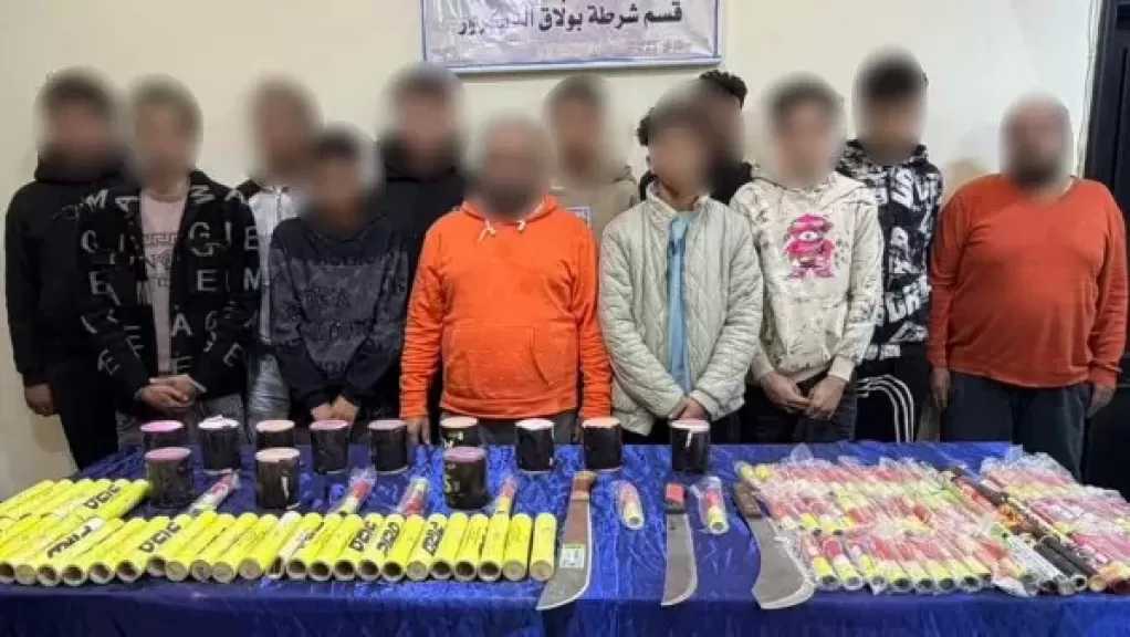 حرب شوارع بسبب معاكسة فتاة.. حجز 11 متهما استخدموا الشماريخ في مشاجرة بولاق