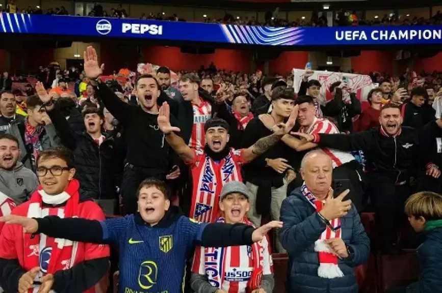 تغريم أتليتيكو مدريد بسبب سلوك مشجعيه ضد أرسنال