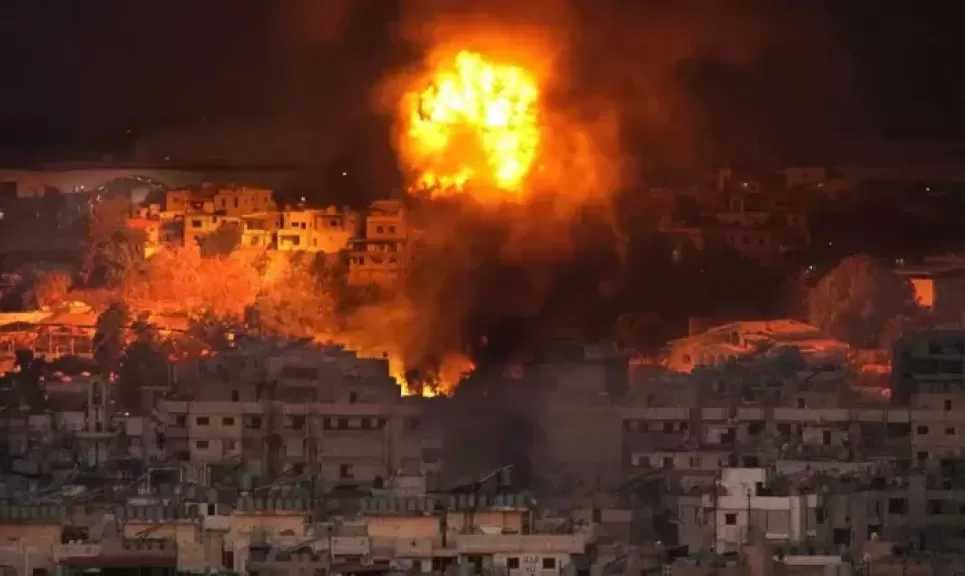 غارات جوية إسرائيلية تستهدف مدينة رفح جنوبي قطاع غزة