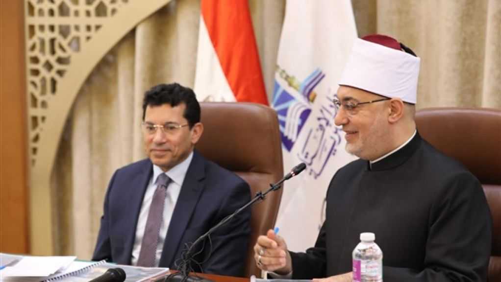 مفتي الجمهورية يستقبل وزير الشباب والرياضة لبحث تعزيز التعاون المشترك