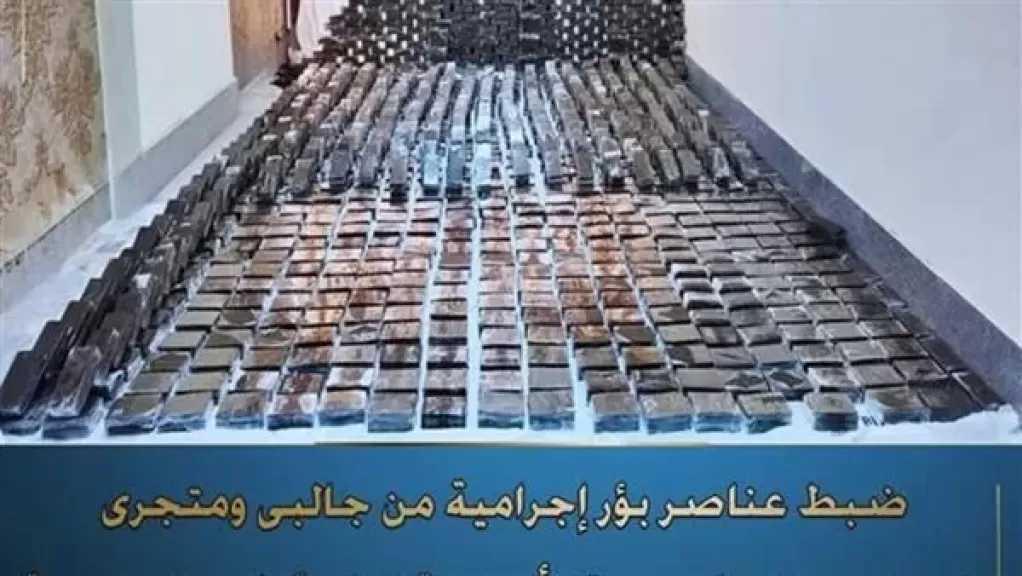 ضبط طن حشيش بحوزة سيدة داخل مخزن بالإسكندرية