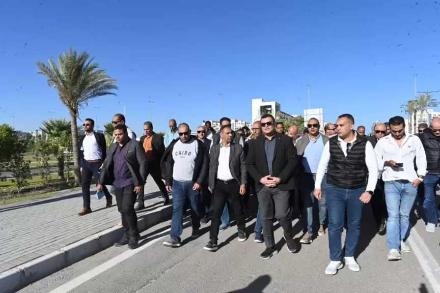 وزير الإسكان يتفقد مشروع سكن لكل المصريين بالعلمين الجديدة