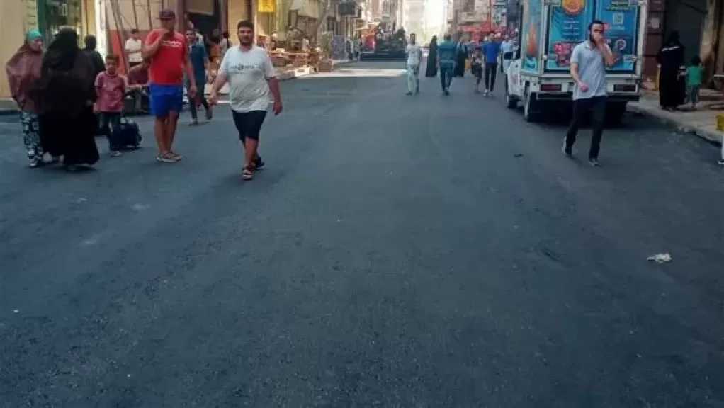 محافظة الإسكندرية ترصف 3 شوارع وتعيد الشيء لأصله في 5 شوارع أخرى بحي منتزه ثان