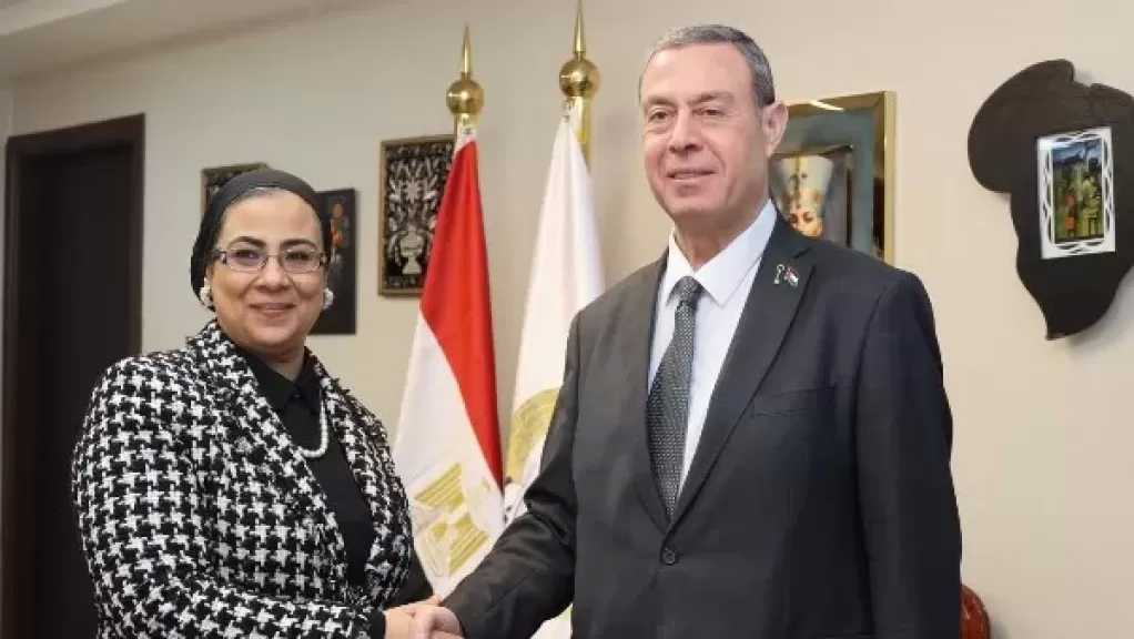 رئيسة المجلس القومي للمرأة تستقبل السفير الفلسطيني بالقاهرة لتعزيز الشراكة